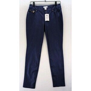 Cache B270A Spandex Blend Slim Tapered Leg Women's Pants Size 4 NWT